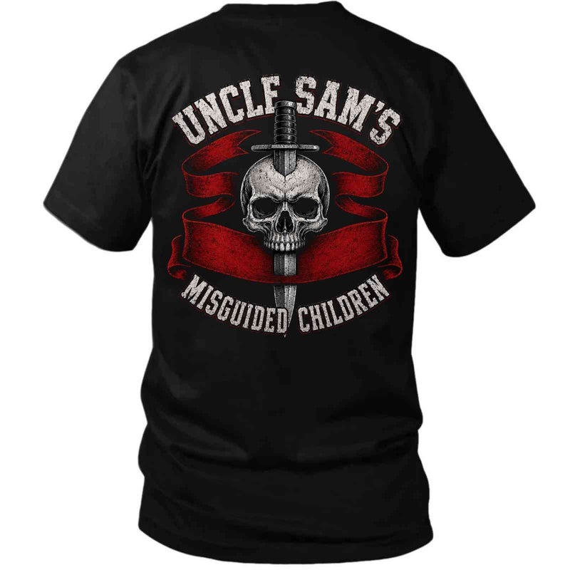 Uncle Sam’s Misguided Children Skull & Dagger T-Shirt