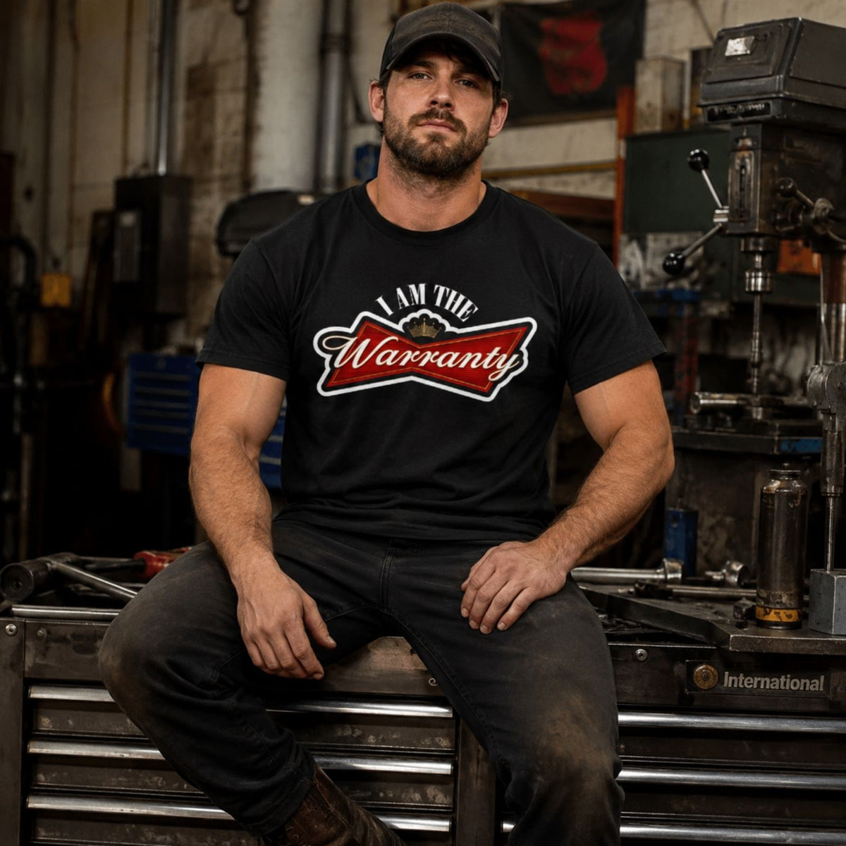 I Am The Warranty Heavy Cotton T-Shirt