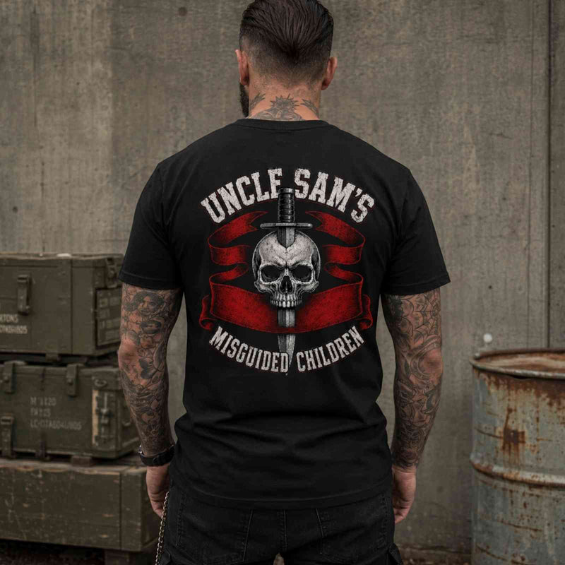 Uncle Sam’s Misguided Children Skull & Dagger T-Shirt