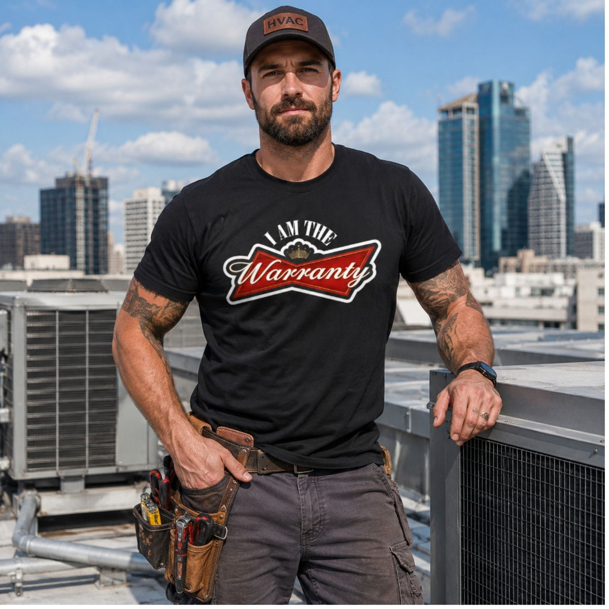 I Am The Warranty Heavy Cotton T-Shirt