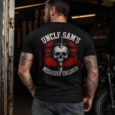 Uncle Sam’s Misguided Children Skull & Dagger T-Shirt