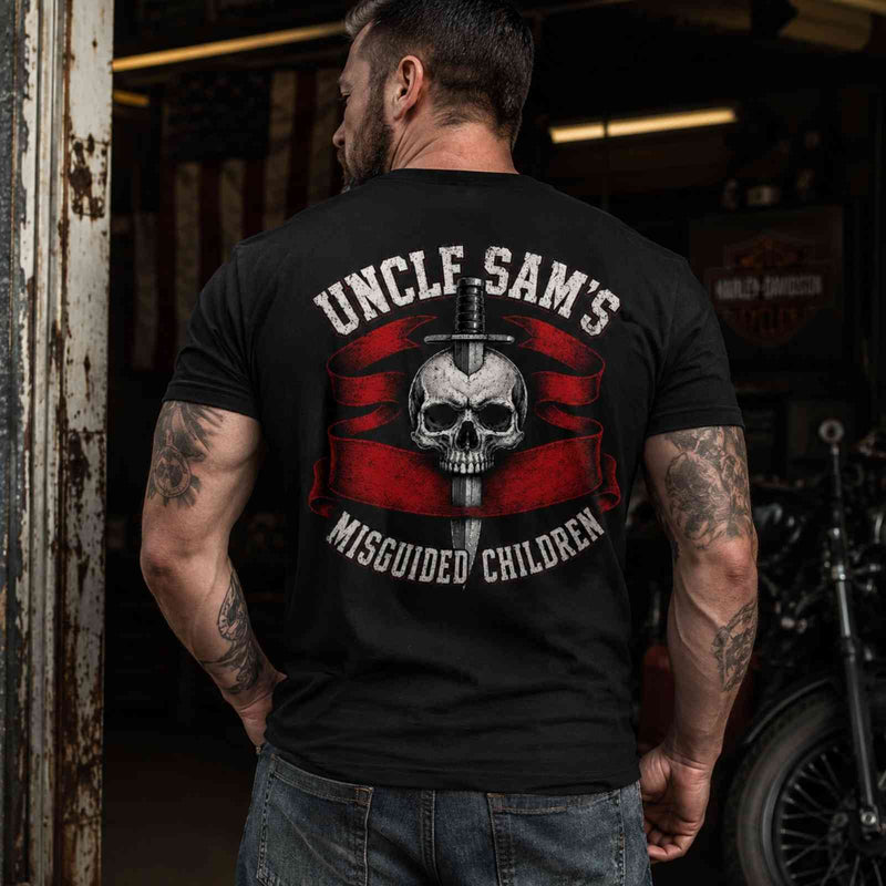 Uncle Sam’s Misguided Children Skull & Dagger T-Shirt