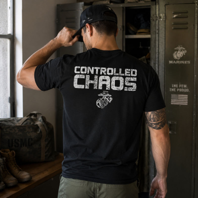 Controlled Chaos Performance T-shirt