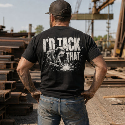 I’d Tack That – Welder Heavy Cotton Tee