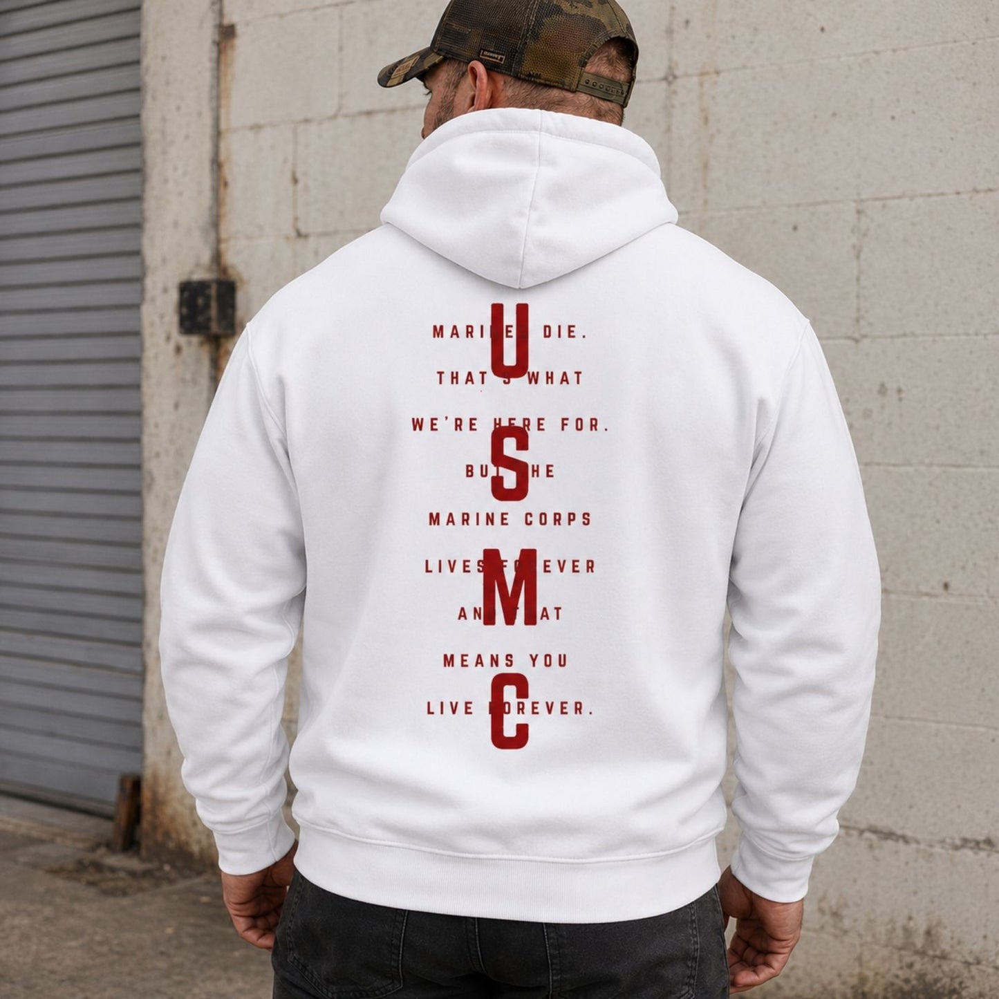 Usmc Marines Tactical Hoodie