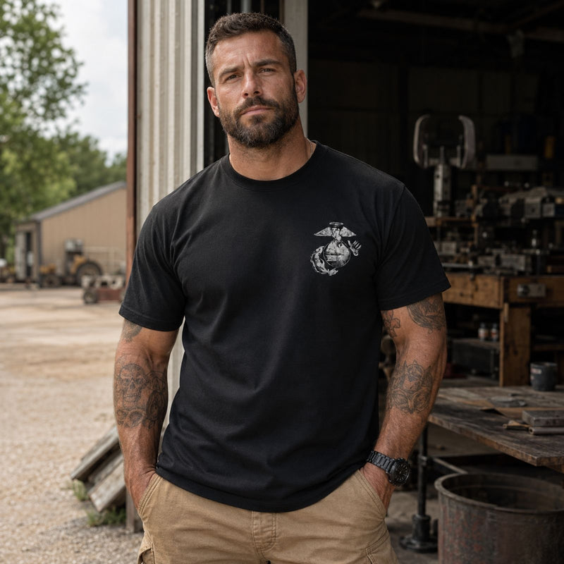 Earned Never Given Marines T - Shirt