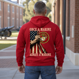 Once a Marine, Always a Marine USMC Hoodie