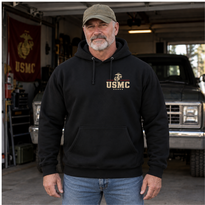 Once a Marine, Always a Marine USMC Hoodie