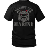 Grumpy Old Marine Bulldog Shirt – Funny USMC Veteran Tee