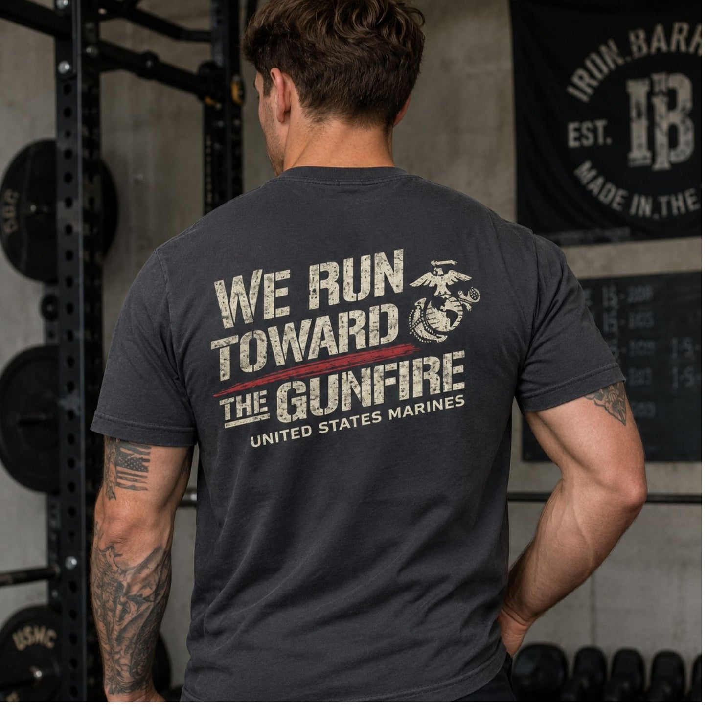 “We Run Toward the Gunfire” T-Shirt