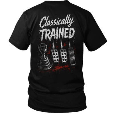Classically Trained T-Shirt – Manual Transmission Gearhead Tee