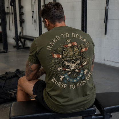 Hard To Break Skull Tee