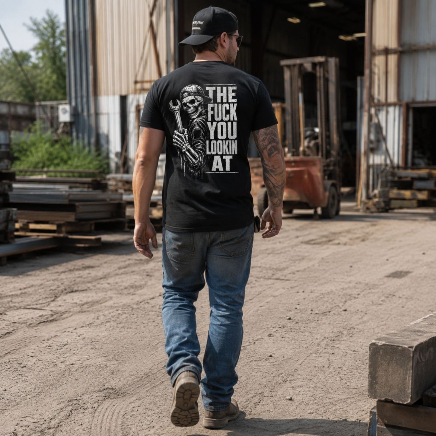 The F* You Lookin’ At Mechanic T-Shirt