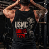 USMC Collecting Souls Since 1775 Tank Top