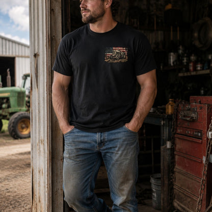 American By Birth Farmer By Choice T-Shirt