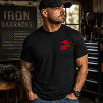 Luck Runs Out. Marines Don’t T-Shirt