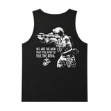 We Are The Men Tank Top – Kill The Devil Marine Back Print