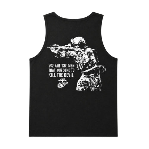 We Are The Men Tank Top – Kill The Devil Marine Back Print