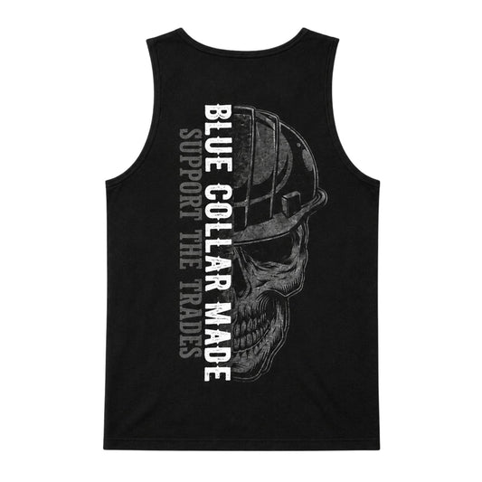 Blue Collar T-shirt Support the Trades