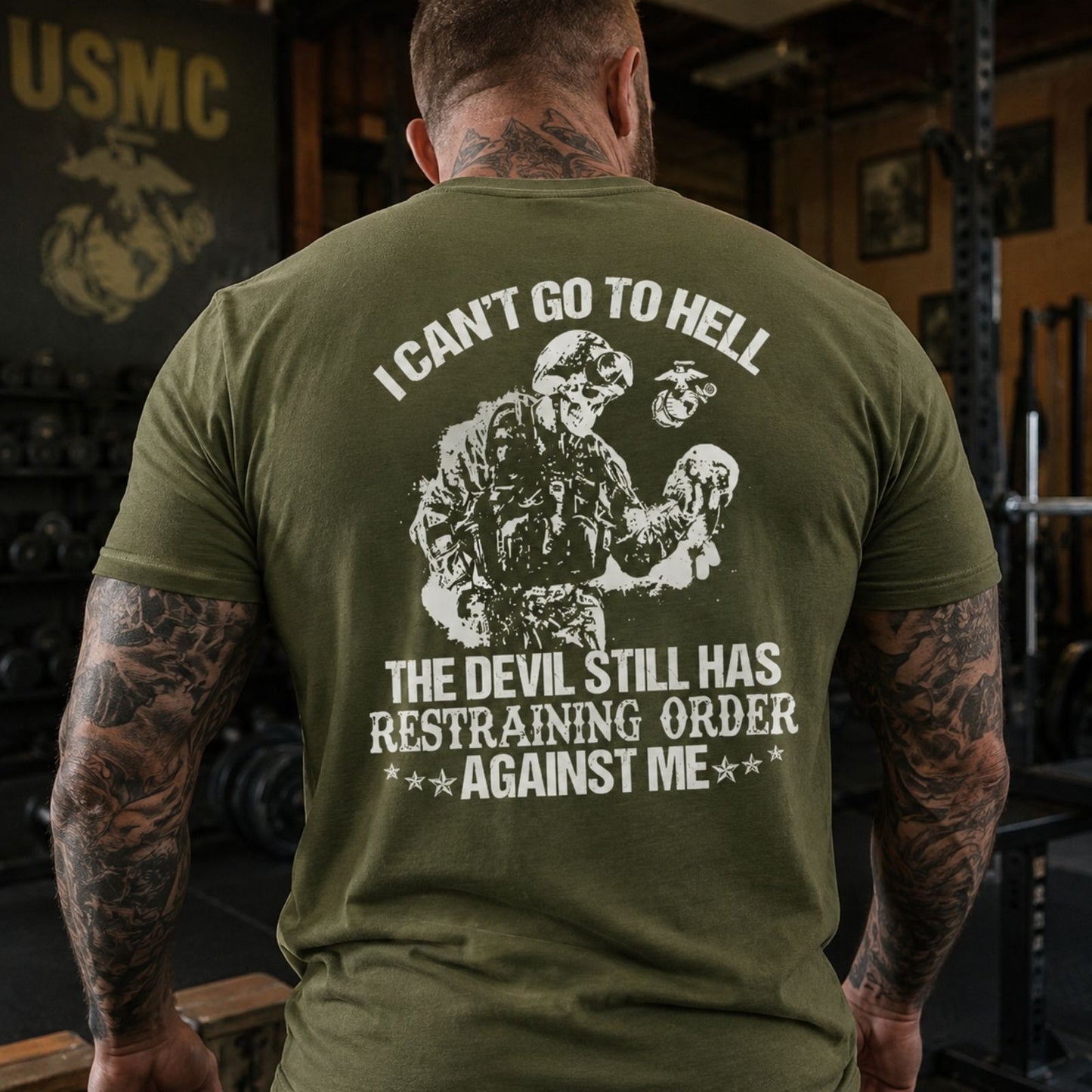 USMC Devil Dog T - Shirt