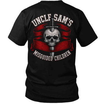 Uncle Sam’s Misguided Children Skull & Dagger T-Shirt