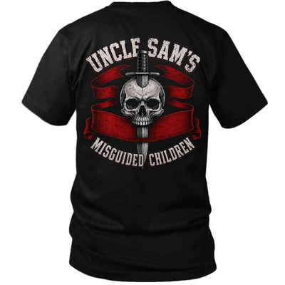 Uncle Sam’s Misguided Children Skull & Dagger T-Shirt