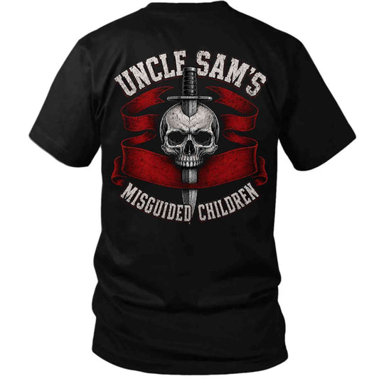 Uncle Sam’s Misguided Children Skull & Dagger T-Shirt