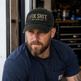 I Fix Shit Washed Baseball Cap