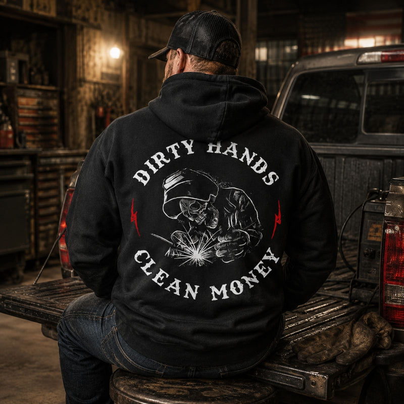 Dirty Hands Clean Money Hoodie