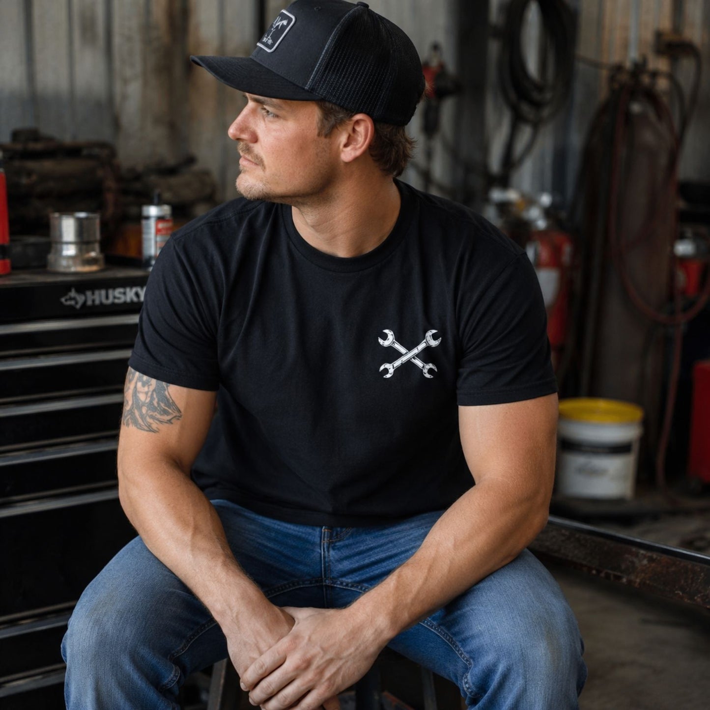 The F* You Lookin’ At Mechanic T-Shirt