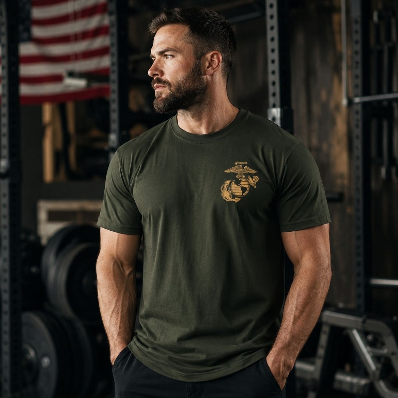 USMC We Fight What You Fear T-shirt