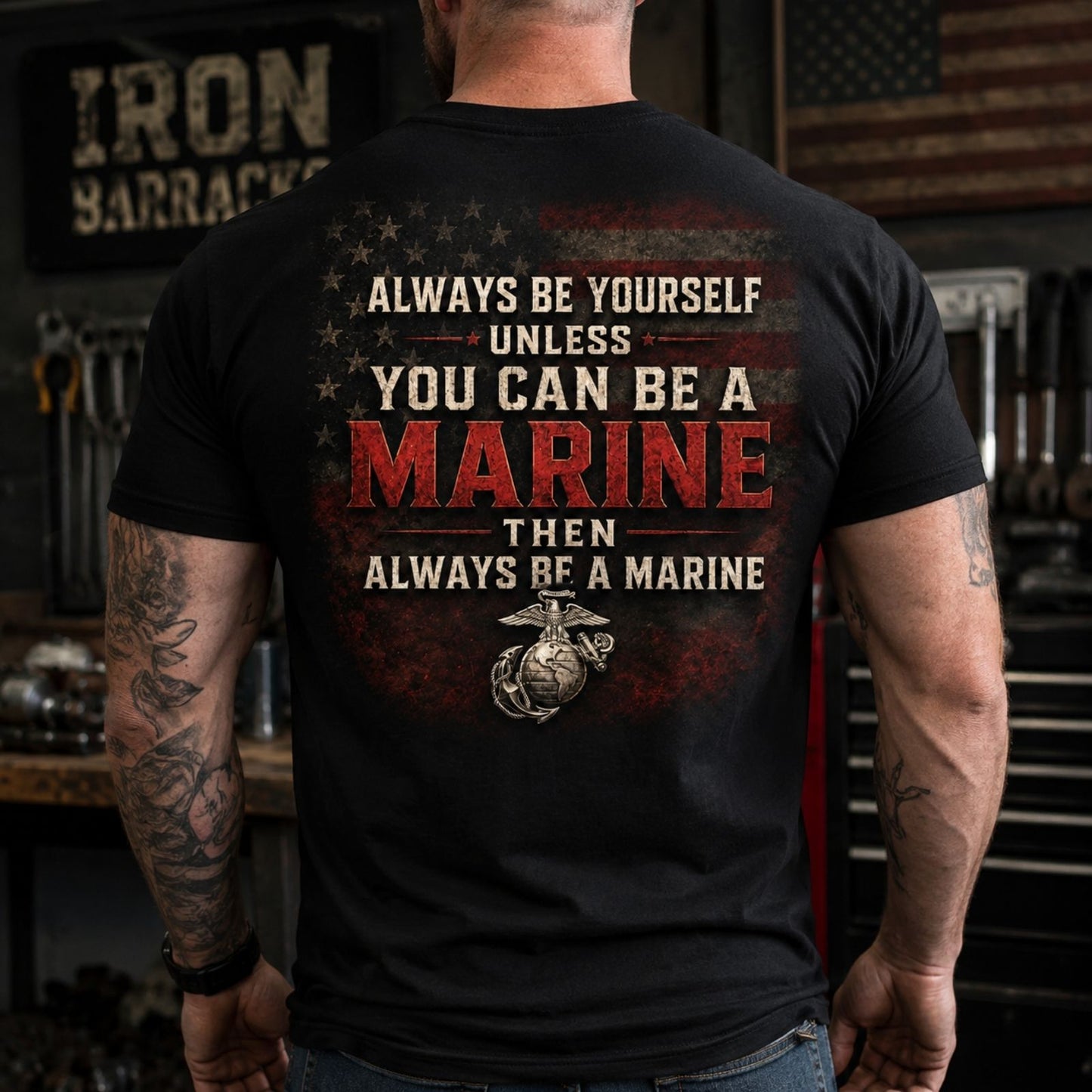 Always Be A Marine T - Shirt