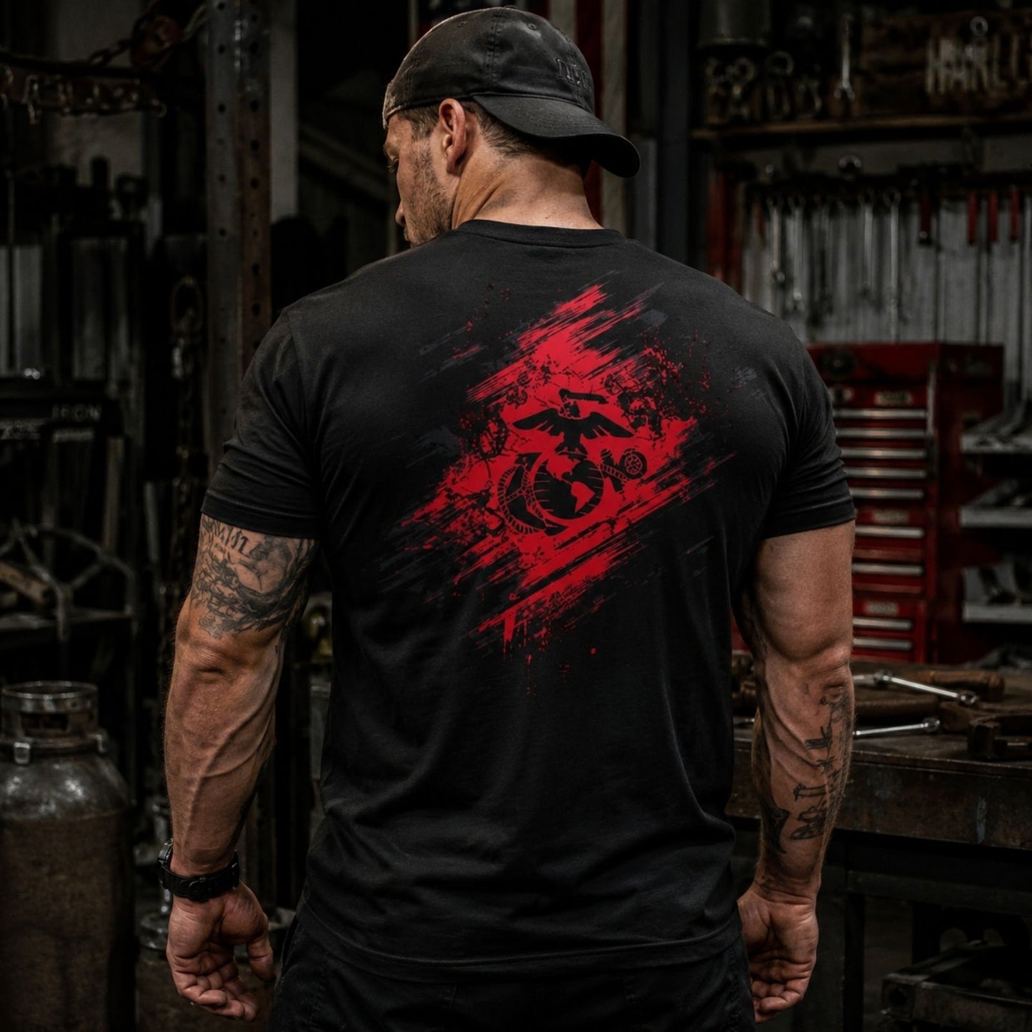 USMC Bound in Blood T-Shirt