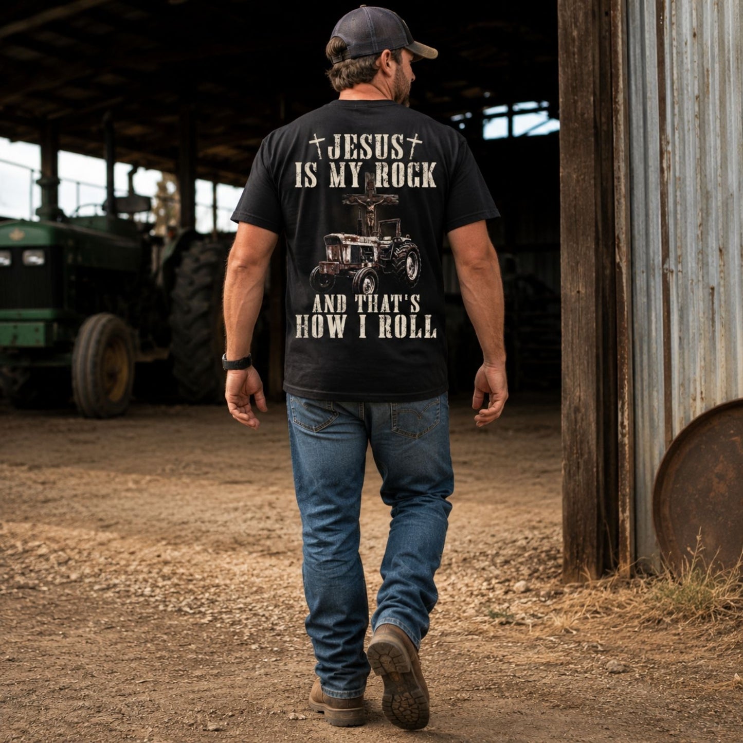 Jesus Is My Rock And That’s How I Roll T-Shirt