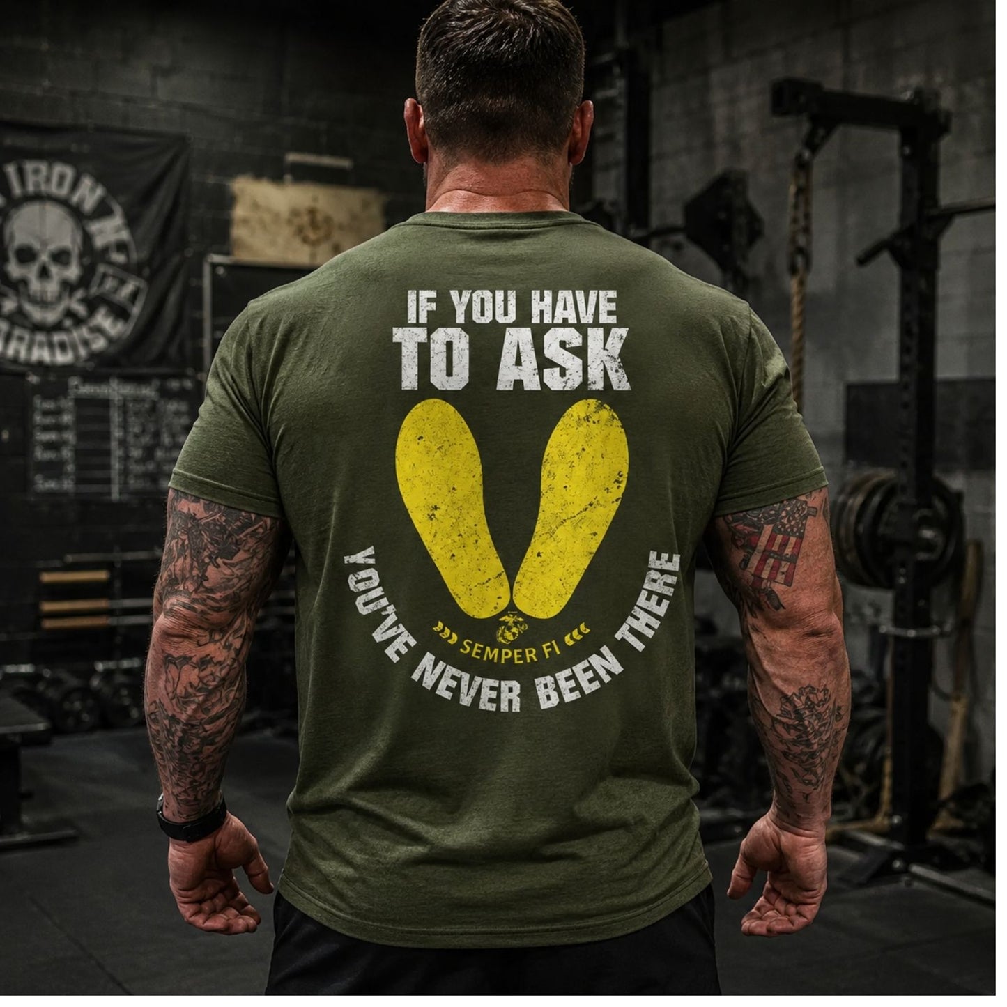 'If You Have to Ask' Graphic Black T-shirt