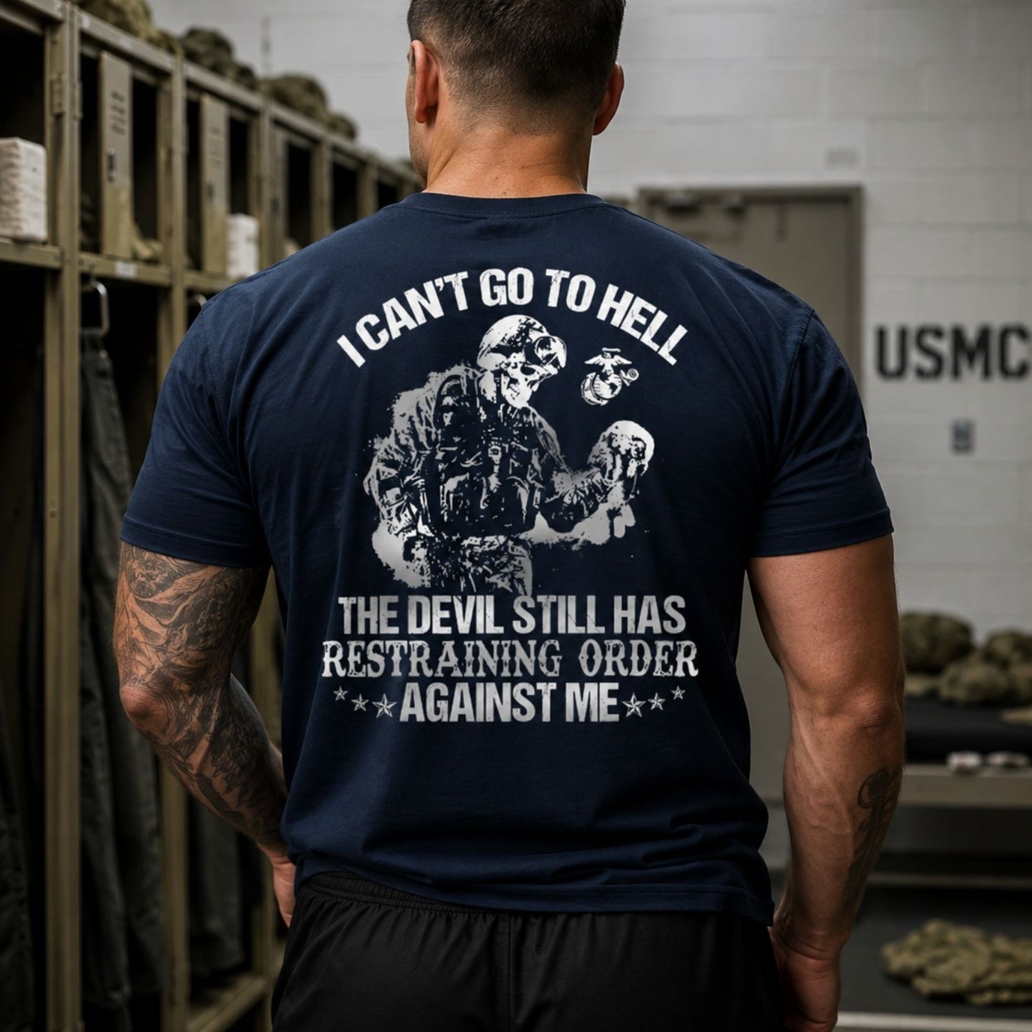 USMC Devil Dog T - Shirt