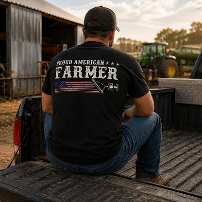Proud American Farmer T-Shirt
