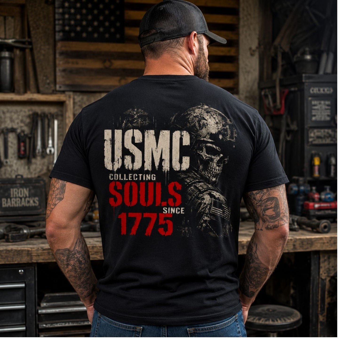 USMC Collecting Souls T-Shirt