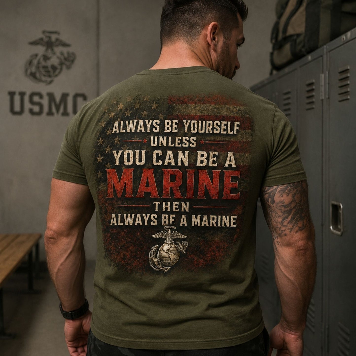 Always Be A Marine T - Shirt