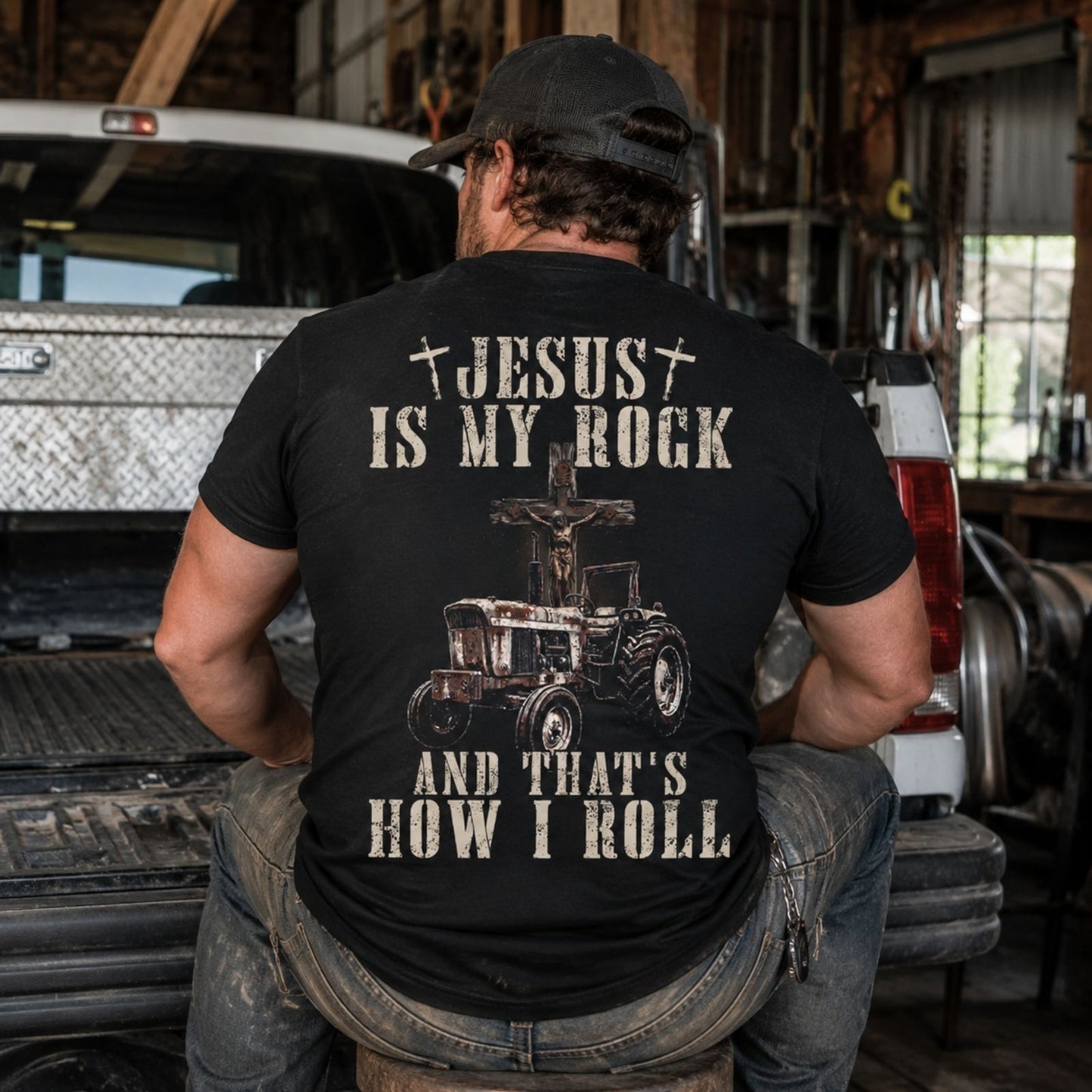 Jesus Is My Rock And That’s How I Roll T-Shirt