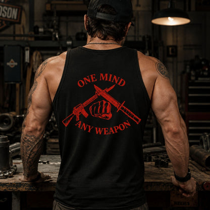 ONE MIND ANY WEAPON Tank Top