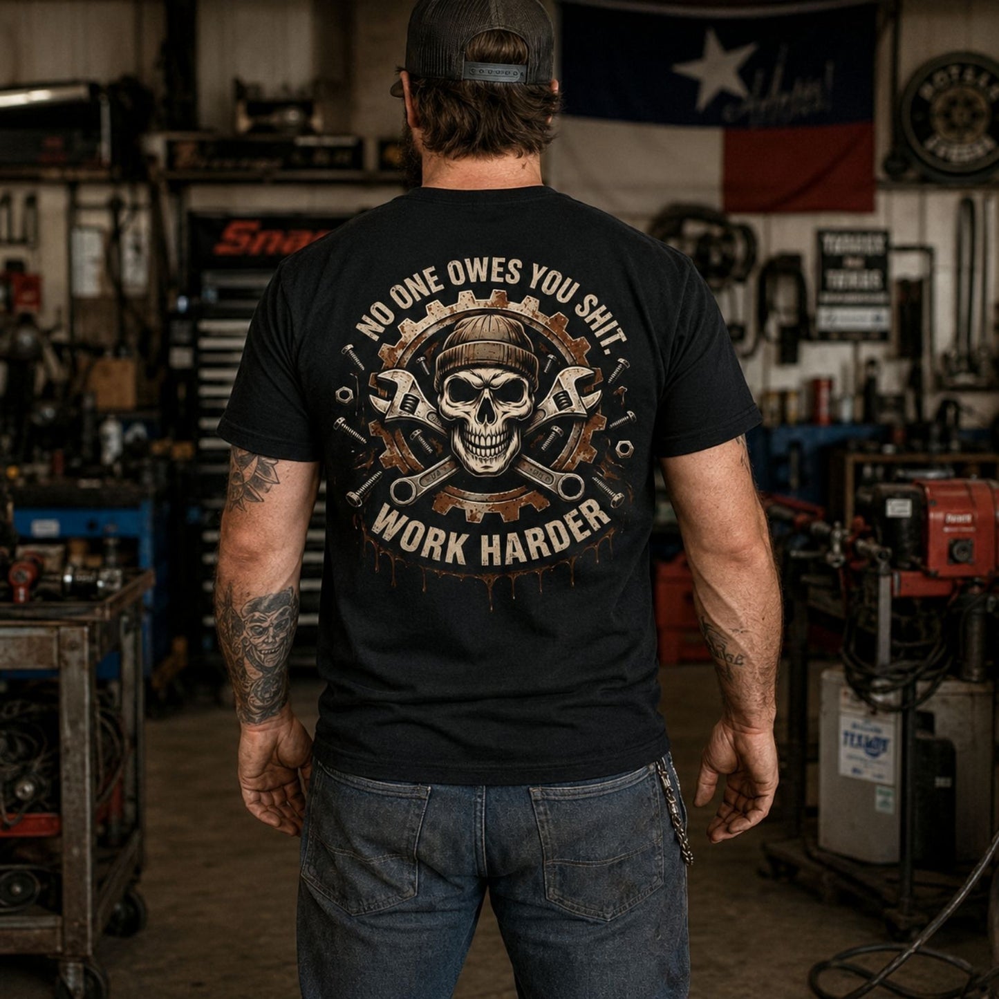 No One Owes You Shit Work Harder T-Shirt