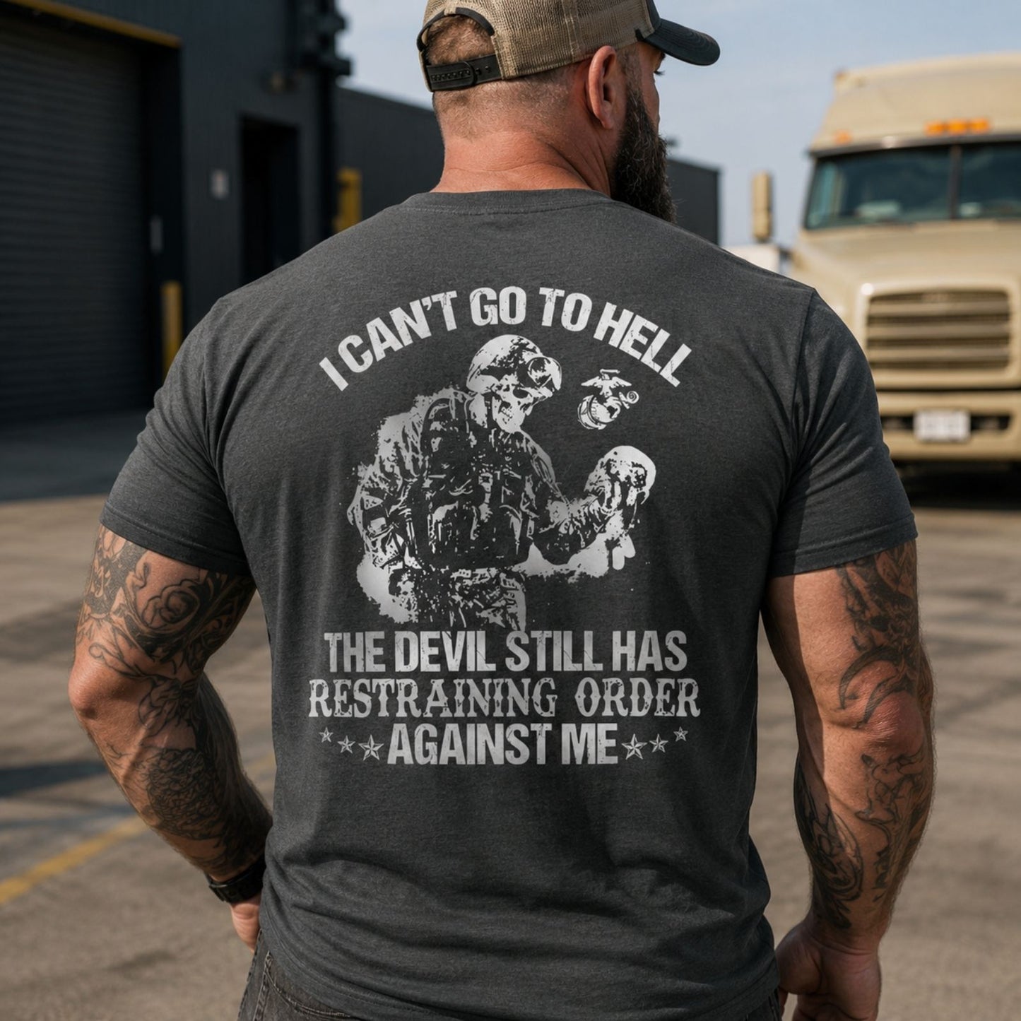 USMC Devil Dog T - Shirt