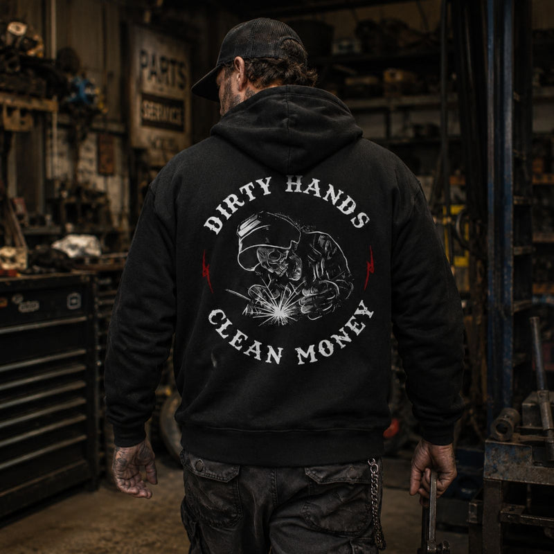 Dirty Hands Clean Money Hoodie