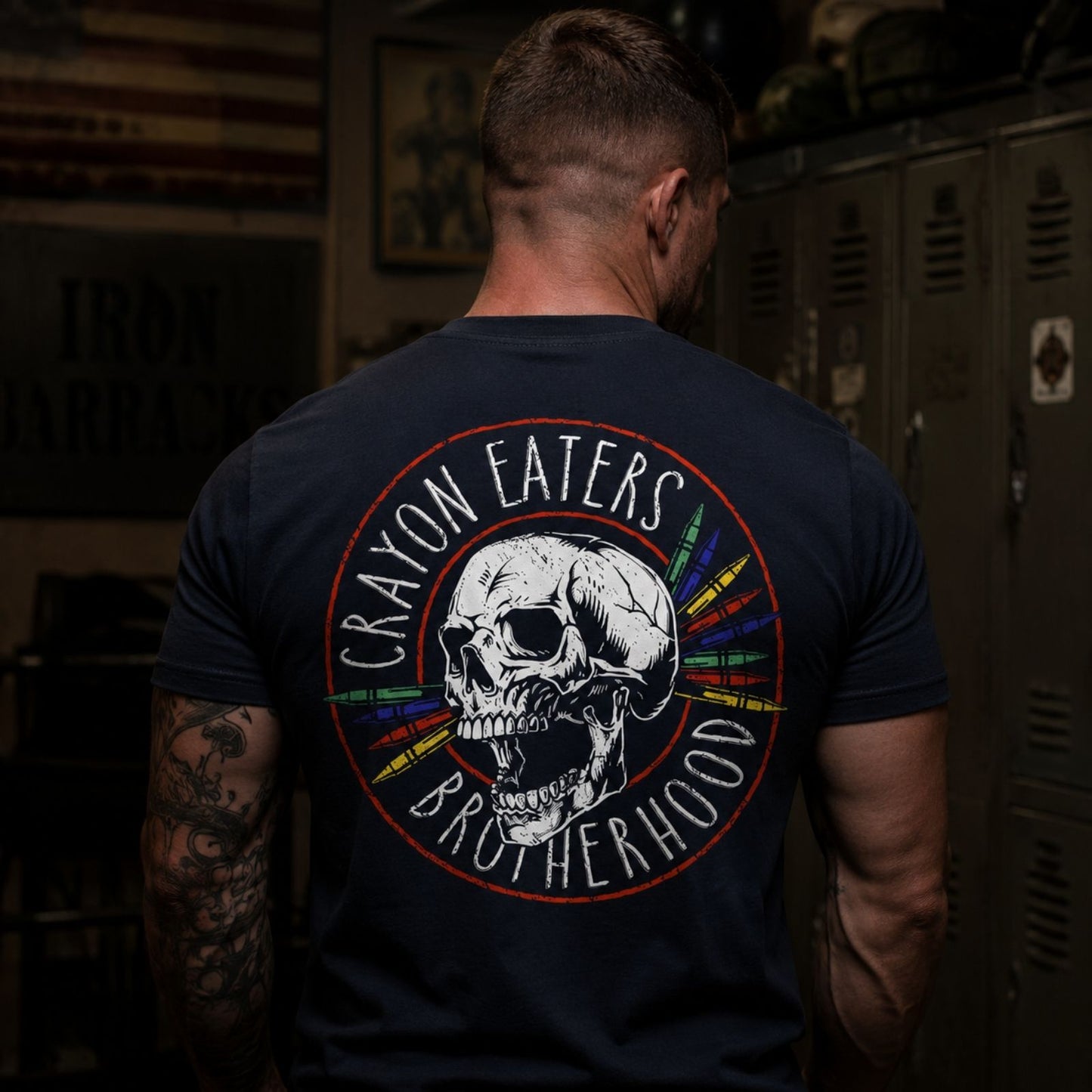 USMC Crayon Eaters Brotherhood T-Shirt