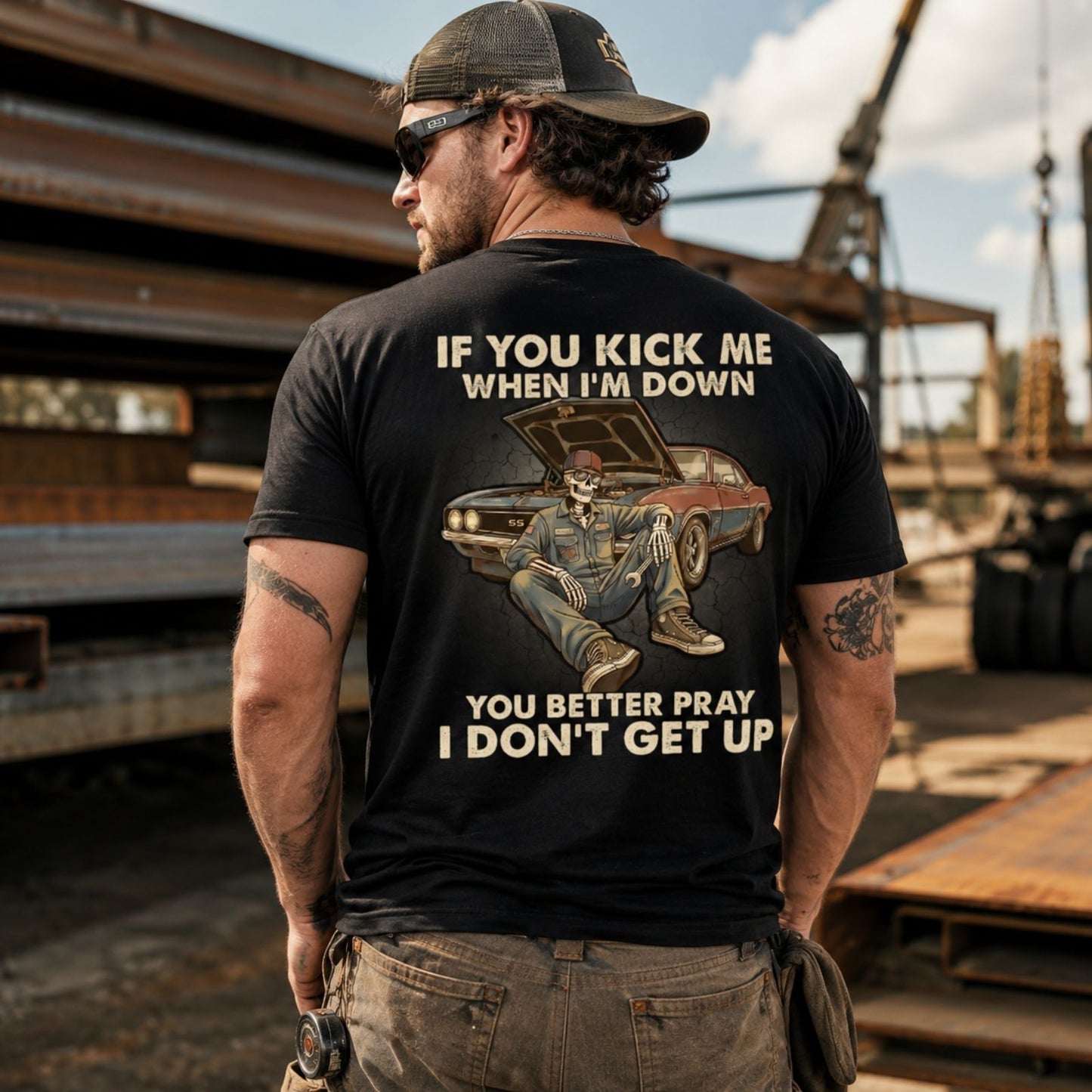 If You Kick Me When I’m Down T-Shirt