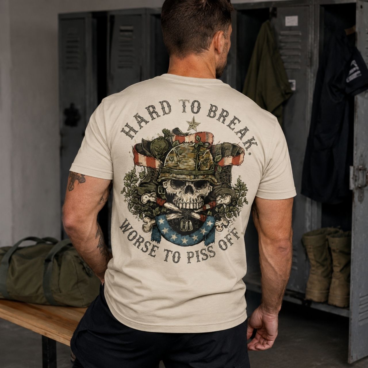 Hard To Break Skull Tee