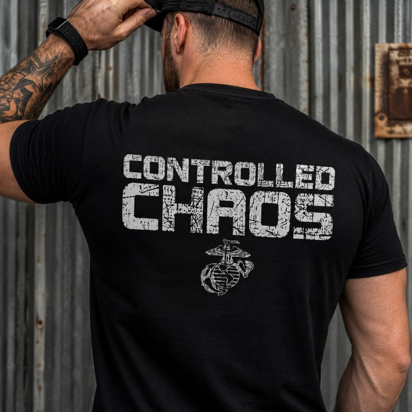 Controlled Chaos Performance T-shirt