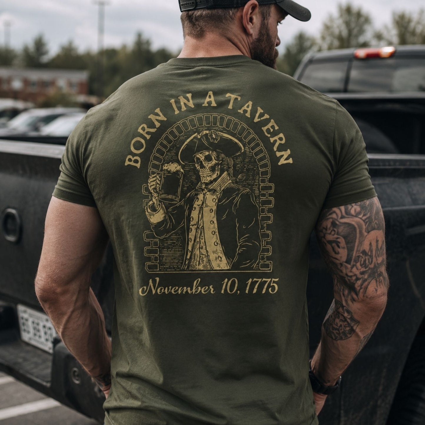 Born in a Tavern  T-Shirt