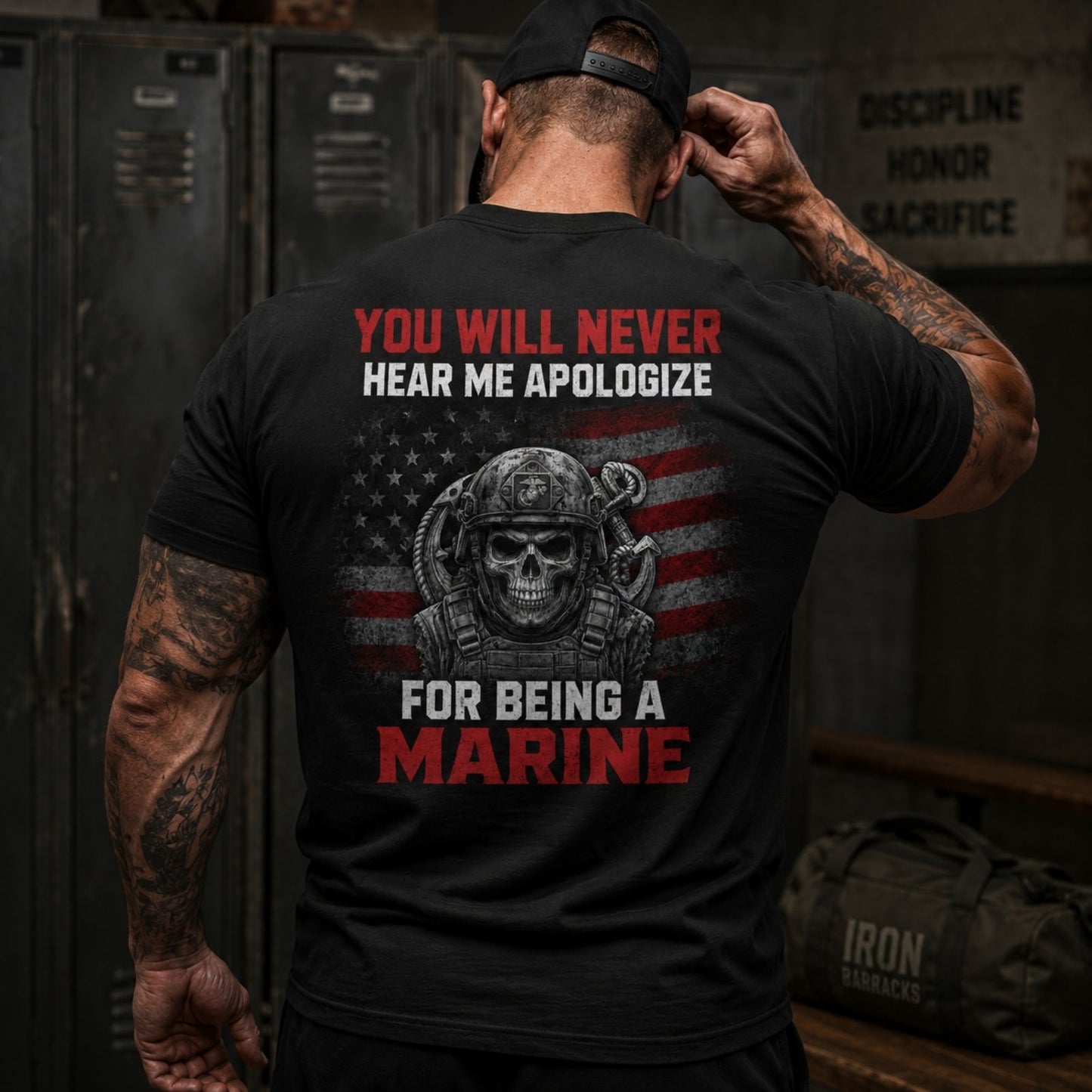 You Will Never Hear Me Apologize For Being A Marine T-Shirt
